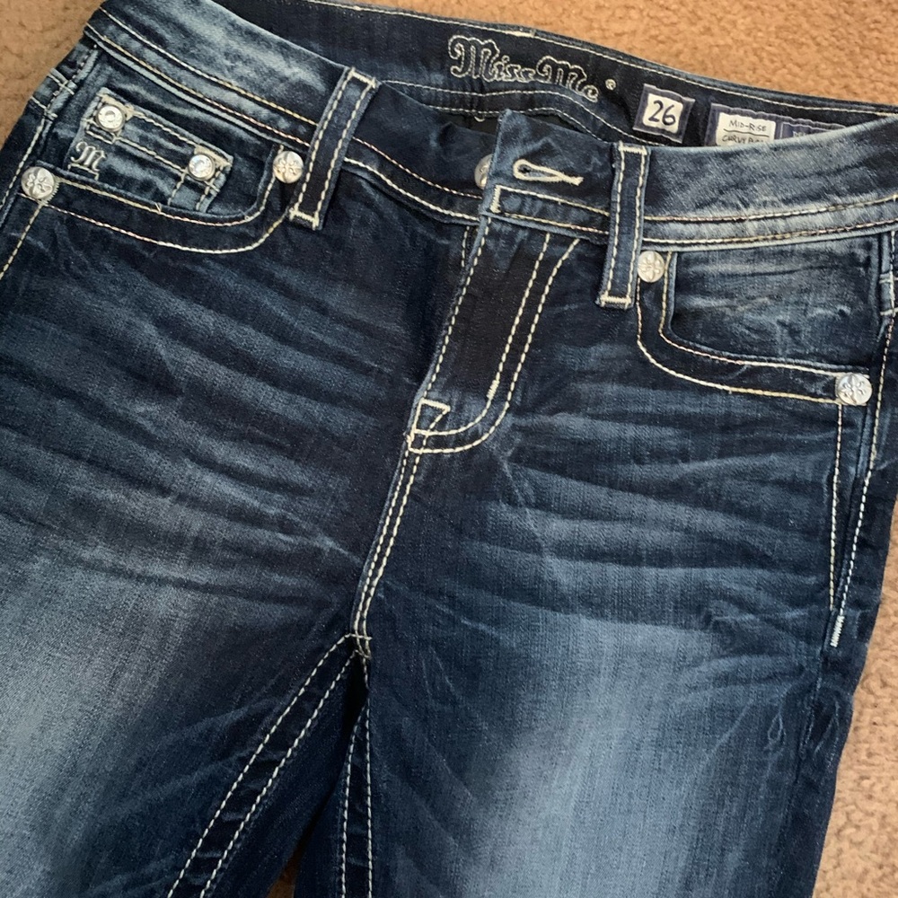 Miss Me Curvy Bootcut Jeans